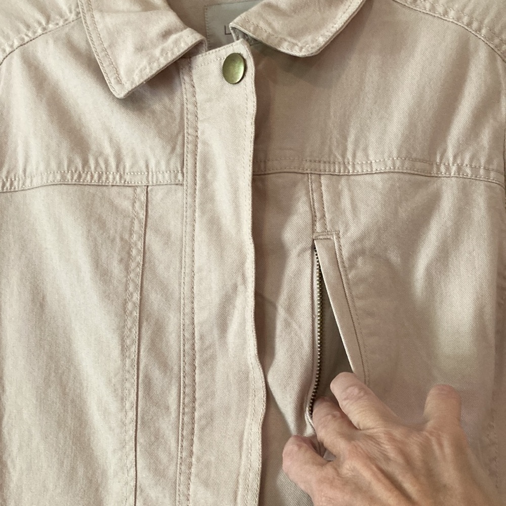 Loft Spring/Fall Mostly Cotton Jacket (Never Worn) - image 2